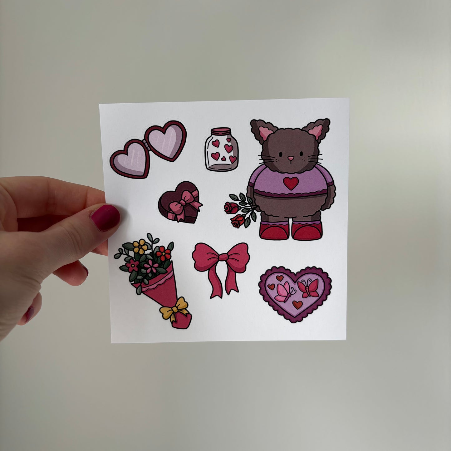 Valentine’s Sticker Sheet