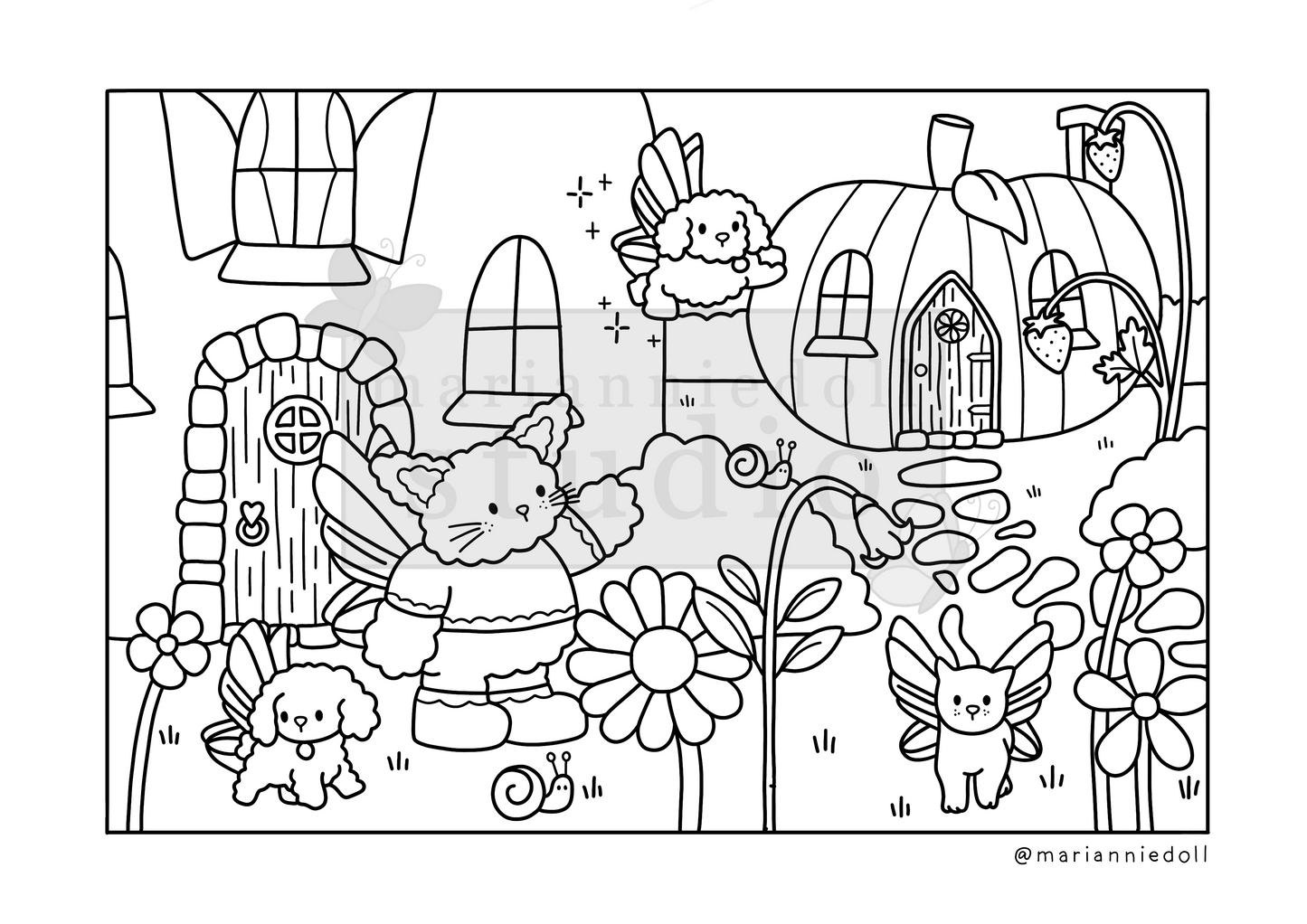 Halloween Colouring Pages - digital download
