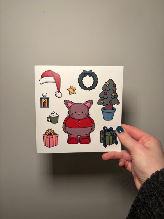 Christmas Mabel Sticker Sheet