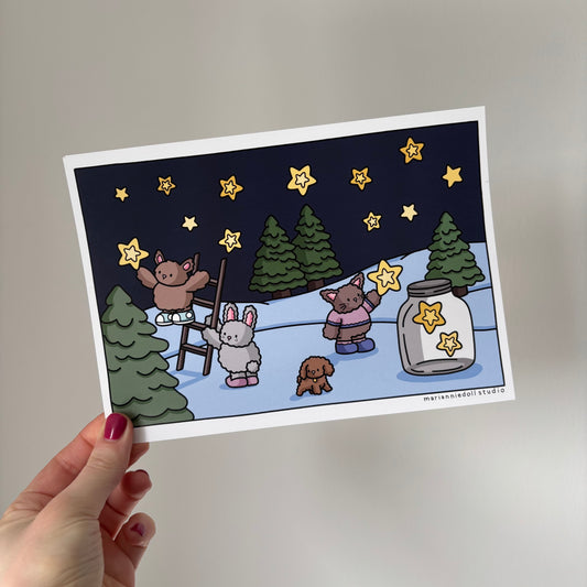 Stealing Stars Print