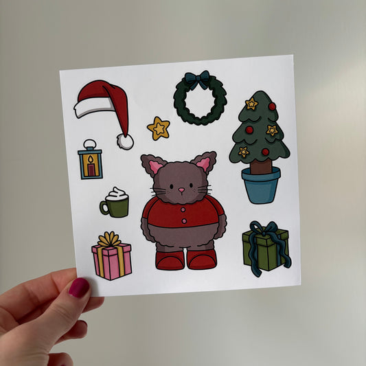 Christmas Sticker Sheet