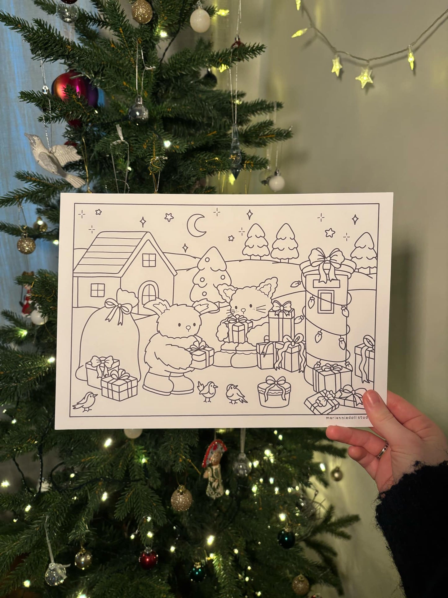 Christmas Colouring Pages (UK ONLY)