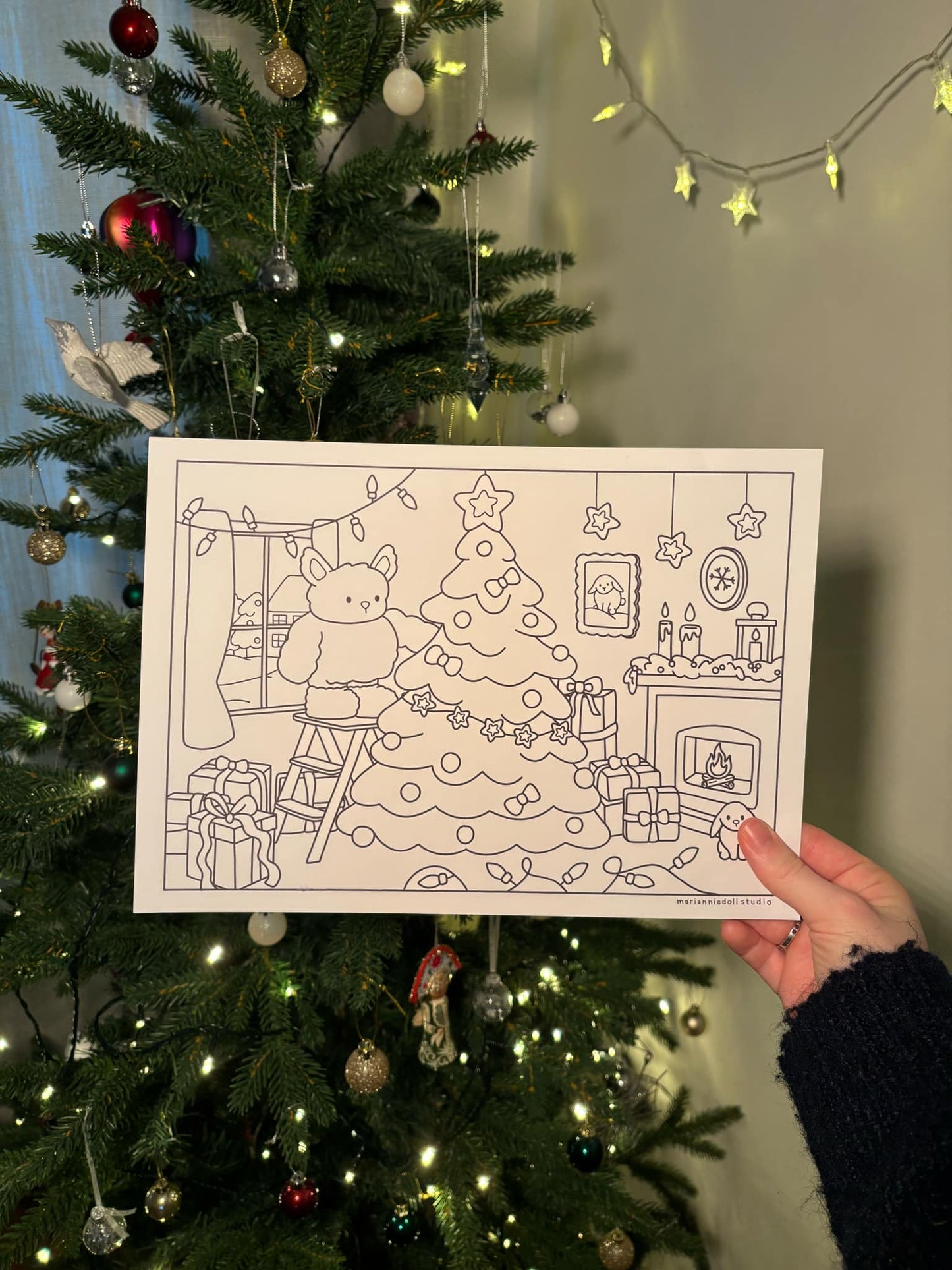 Christmas Colouring Pages (UK ONLY)